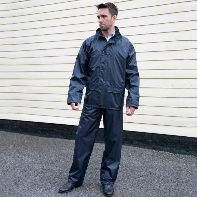 Heavy Duty Breathable Men's Outdoor Rain Suit 2