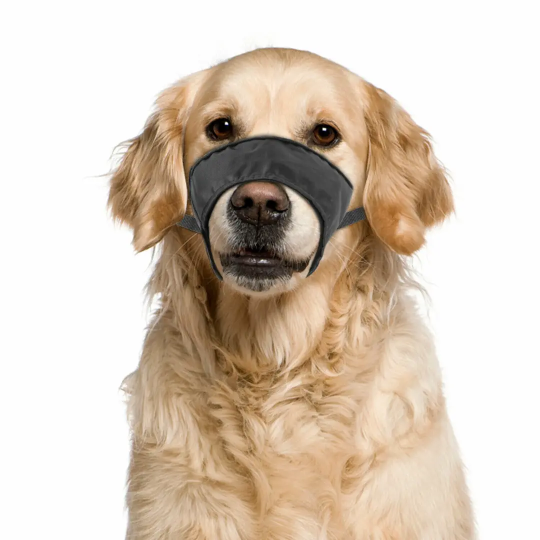 Adjustable Small / Big Dog Barking Mouth Guard Muzzle 1