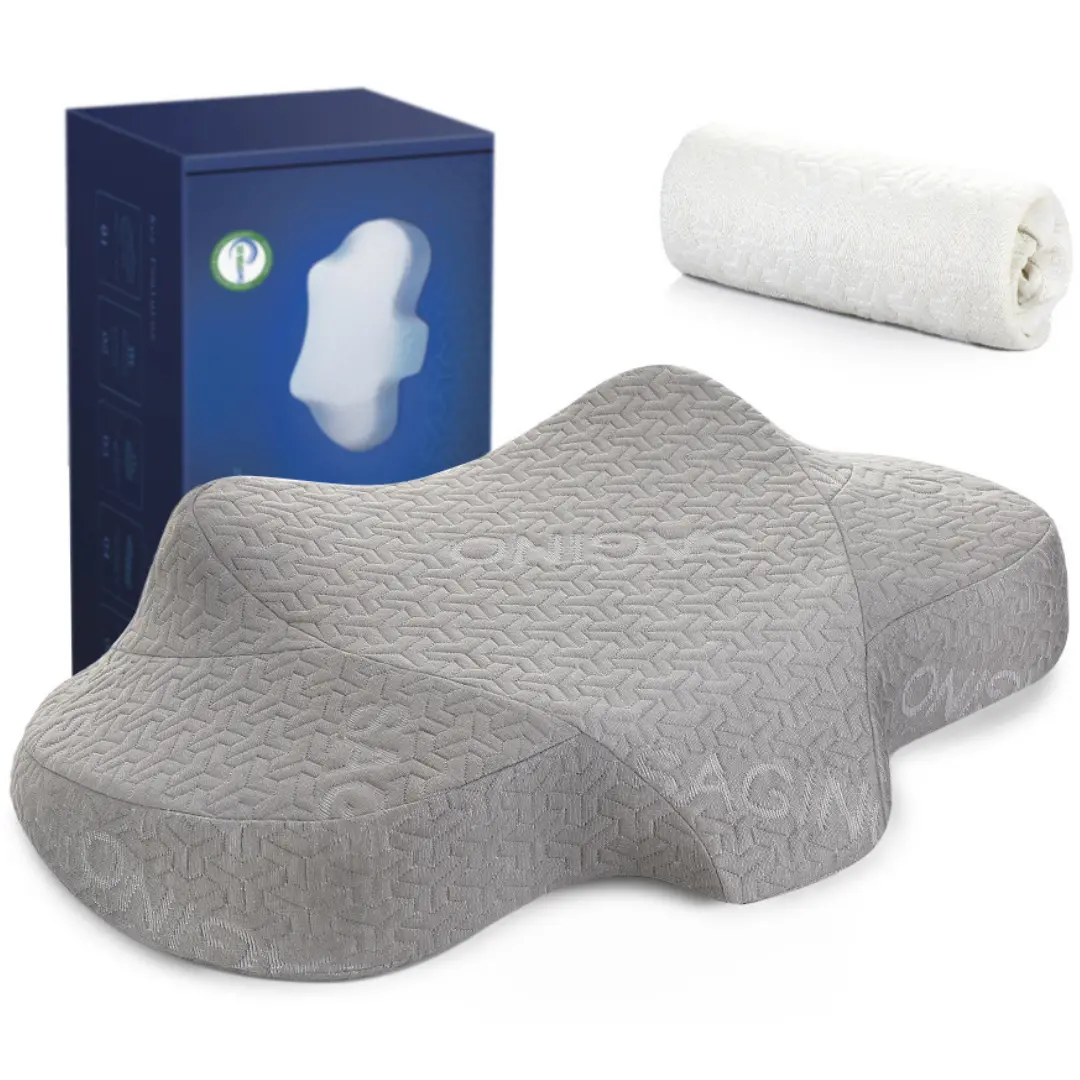 Advanced Cervical Anti Snore Sleep Apnea Cpap Neck Pillow 1