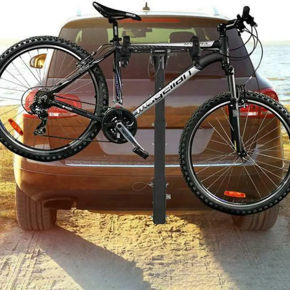 Heavy Duty Trunk Mounted Car Bike Rack Hitch Carrier 3