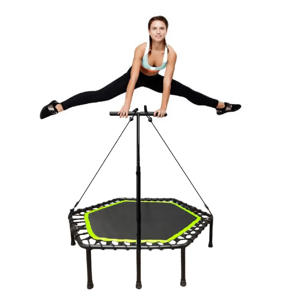 Premium Foldable Exercise Rebounder Workout Trampoline 1