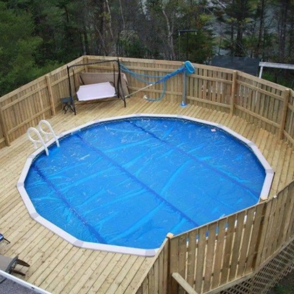 Deluxe Above Ground Solar Pool Blanket Bubble Cover 1