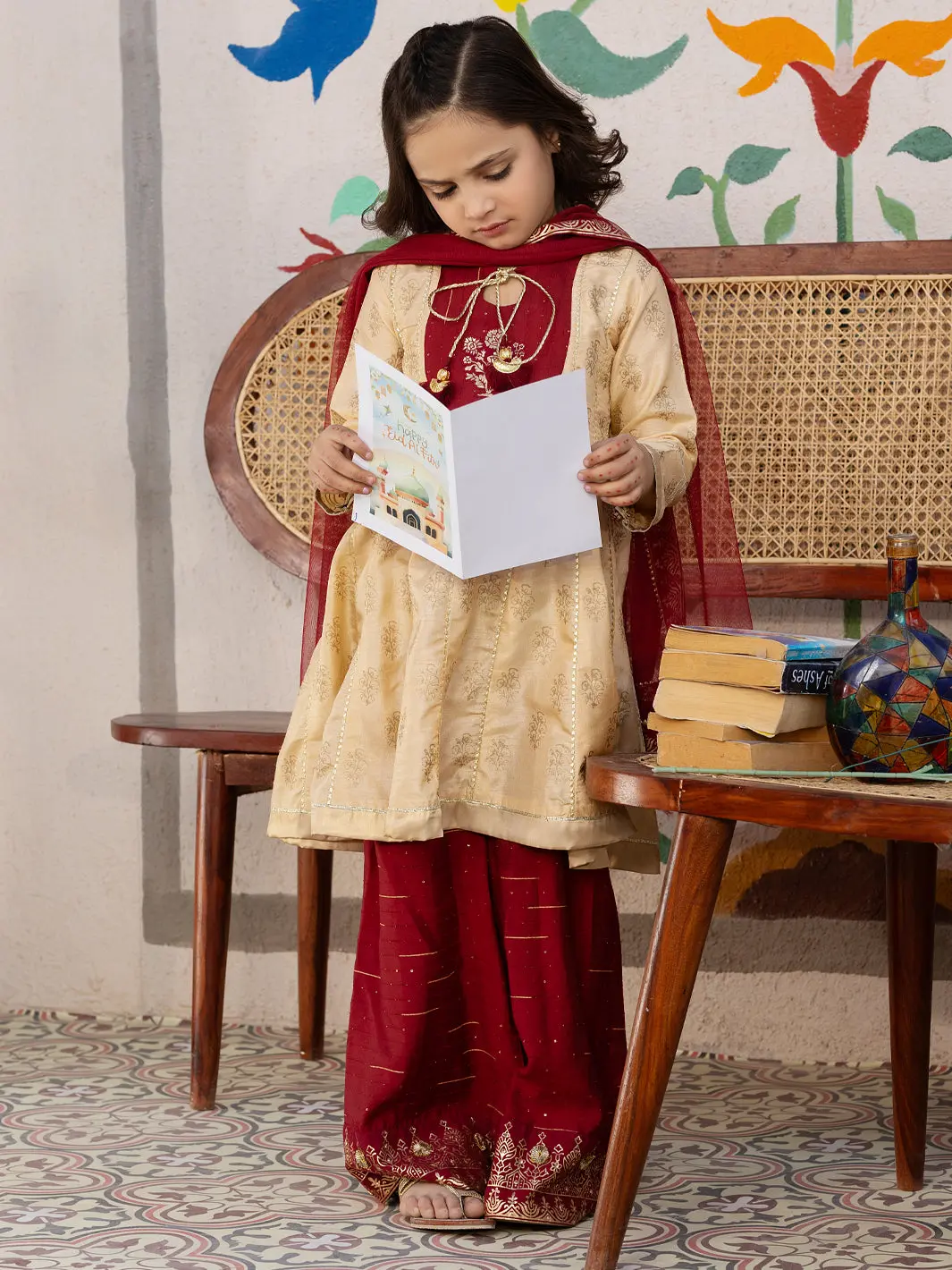 Golden 2 Piece Stitched - Algr-3Ps-Ls-001 1