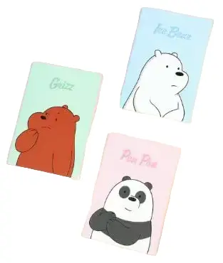 We Bare Bears-Small Stitchbound Book(4Pcs) 1