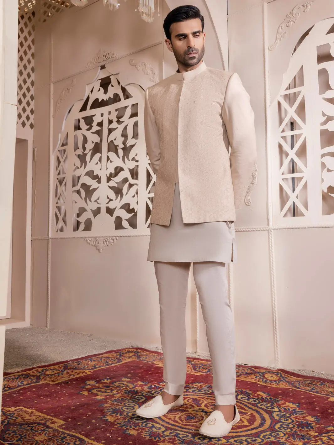 Beige Prince Coat - Al-Pcs-031 1