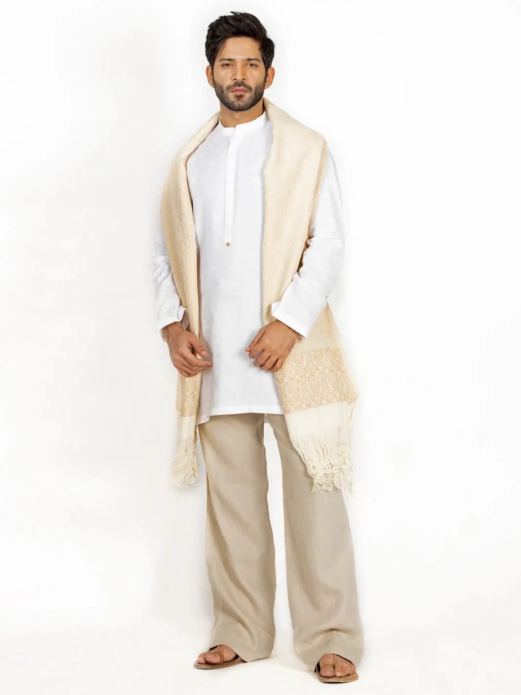 Cream Stole - Al-Mst-044 1