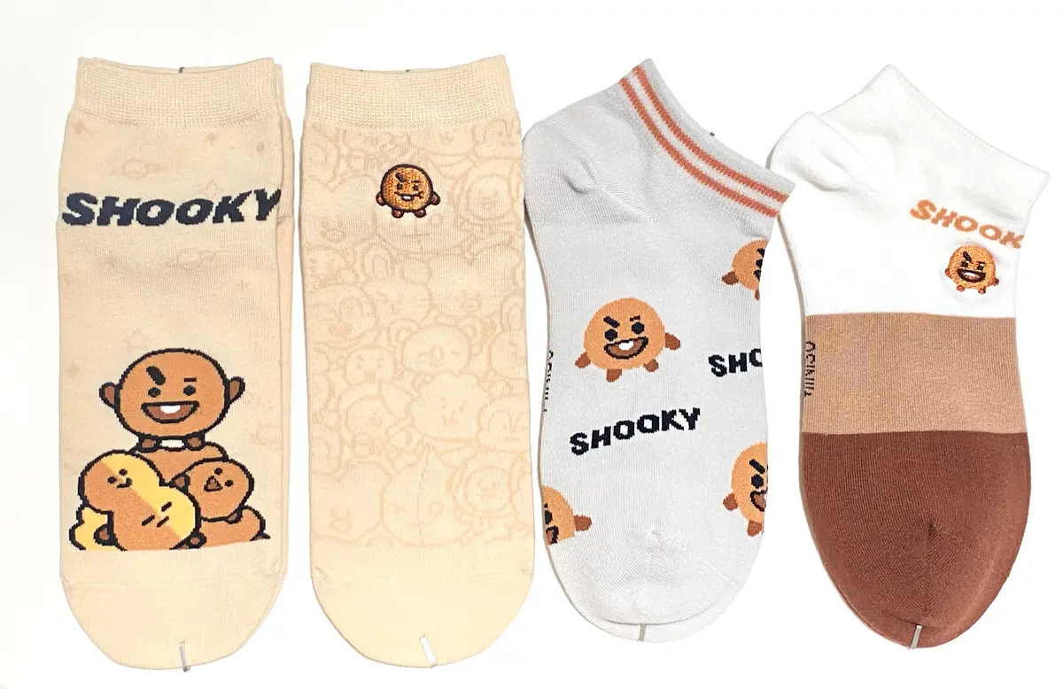 Bt21 Collection Ankle Socks 1 Pair (Shooky) 1