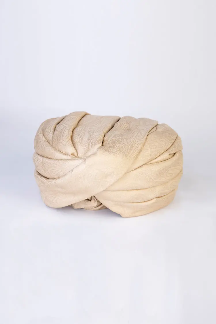 Beige Turban - Al-Tb-071 1