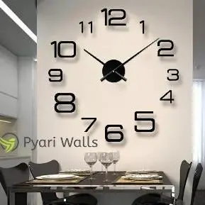 Acrlyic Wall Clock With 12 Inch Needles 1