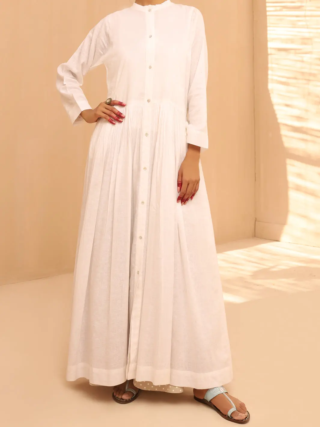 White Linen Tunic - Alcr-Lk-1012 1