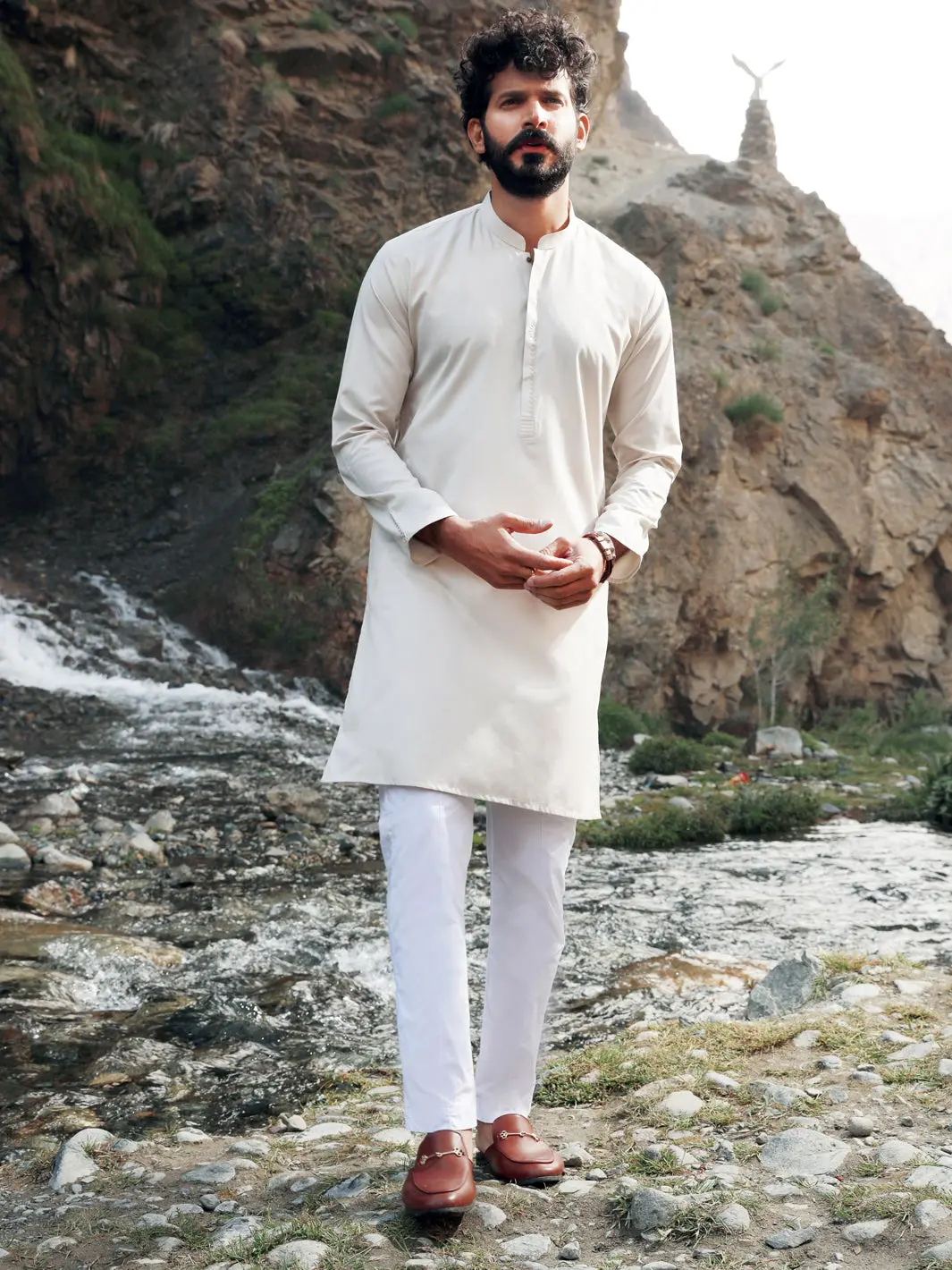 Fawn Kurta - Al-K-1015 1
