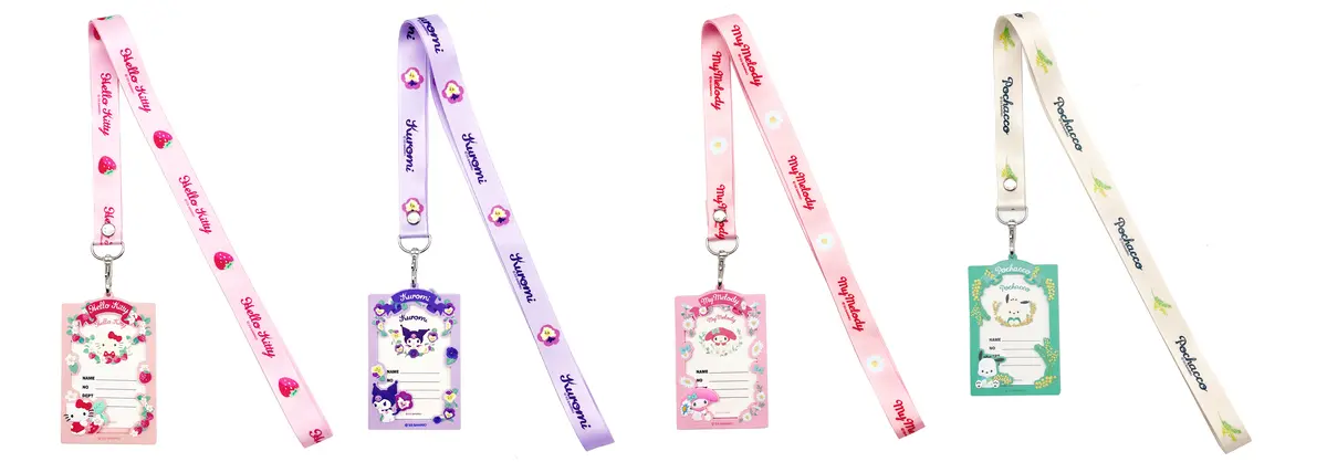 Sanrio Characters Lanyard Card Holder 1