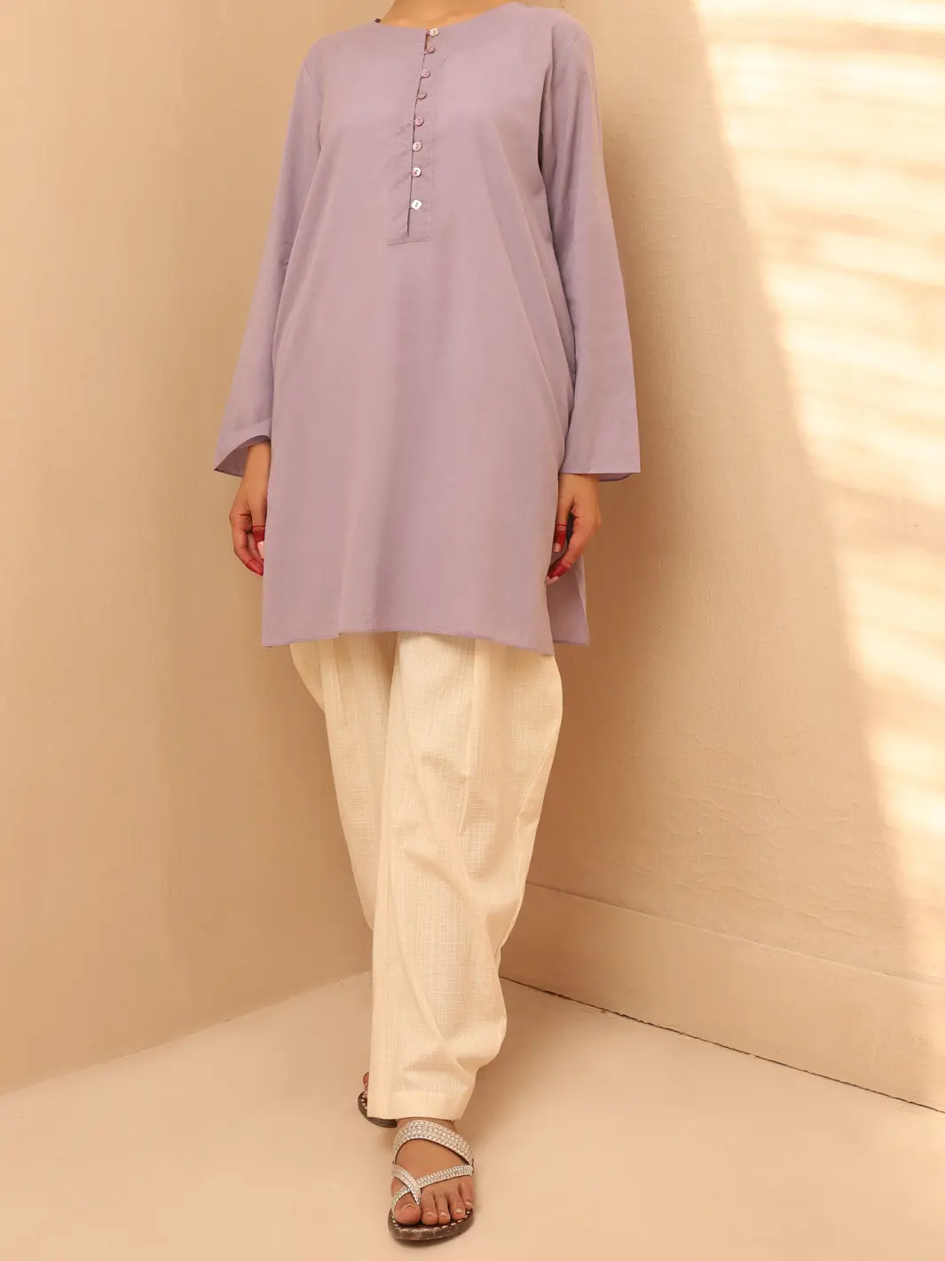 Lilac Linen Tunic - Alcr-Lk-1019 1