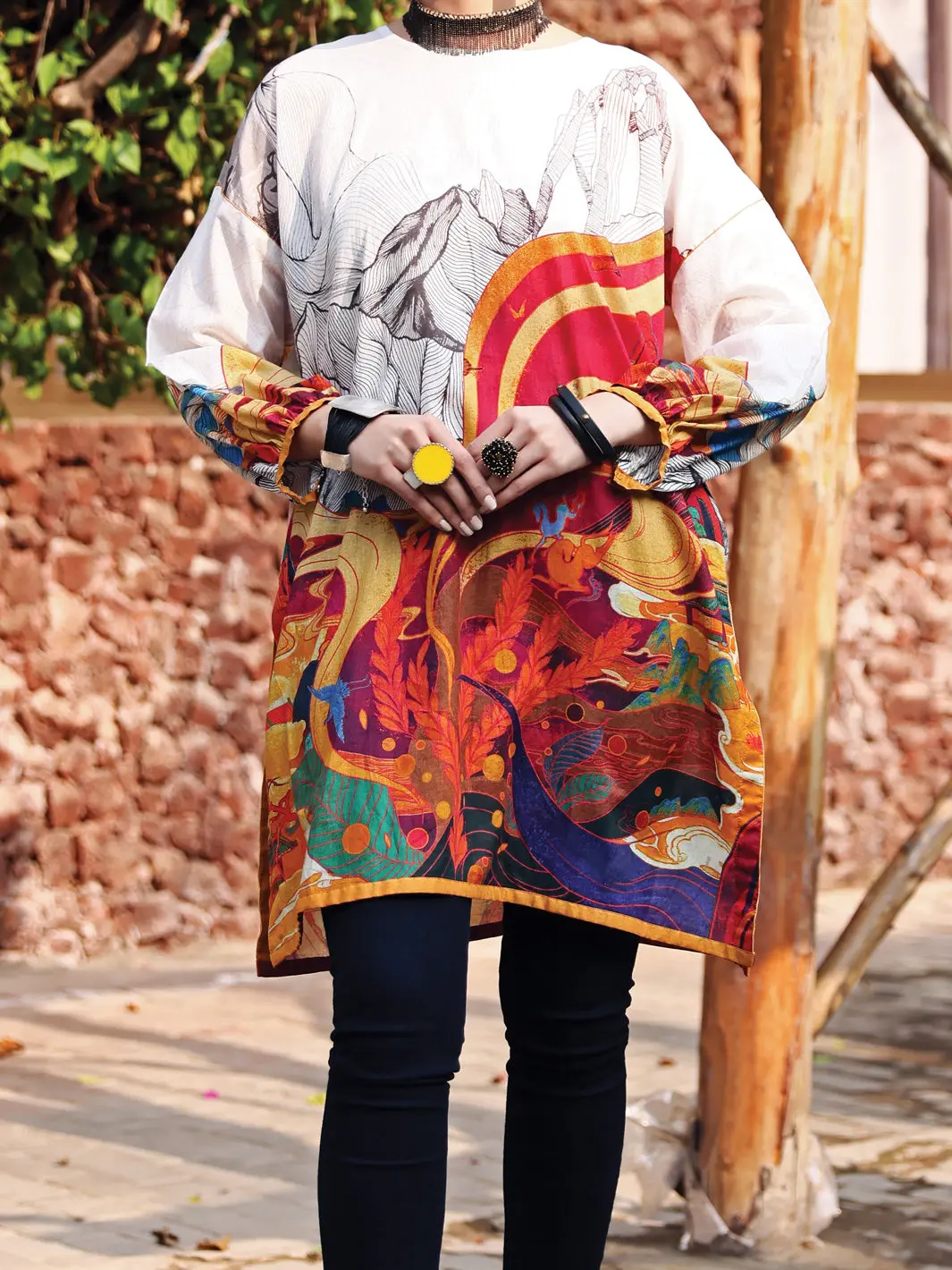 White Lawn Tunic - Alp-Lk-1021 1