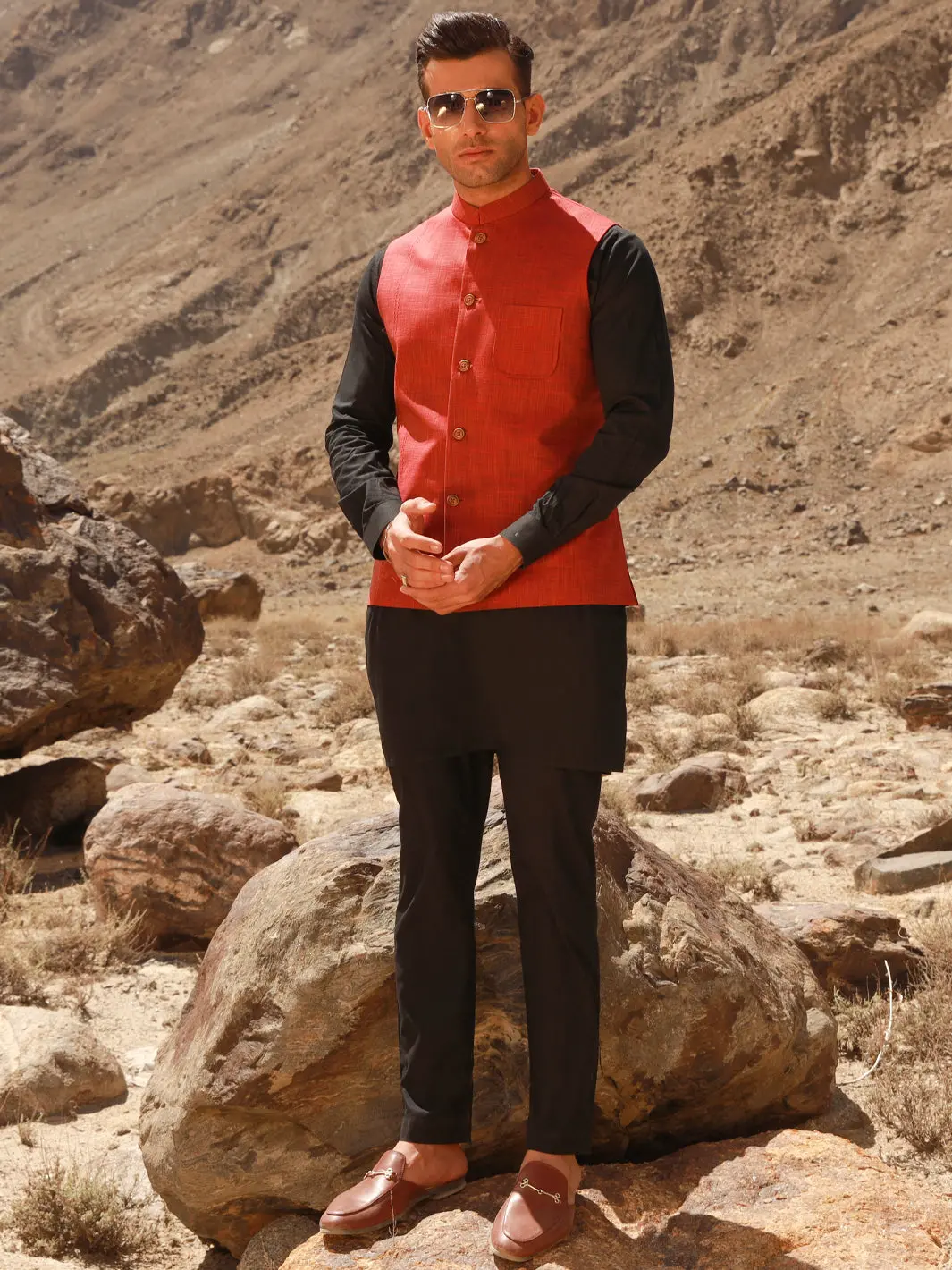 Red Waistcoat - Al-Wc-429 1