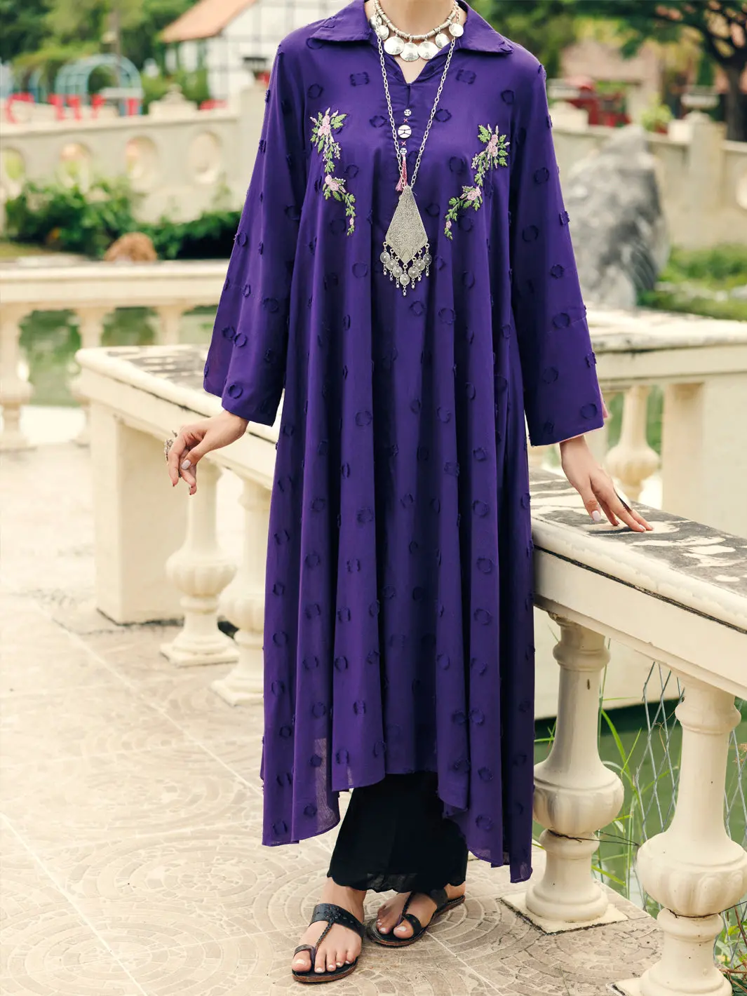 Purple Dobby Kurti - Al-Lk-1046 1