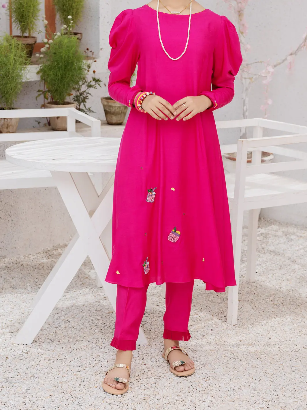Pink 2Pc Stitched - Alt-2Ps-Lks-1069 1