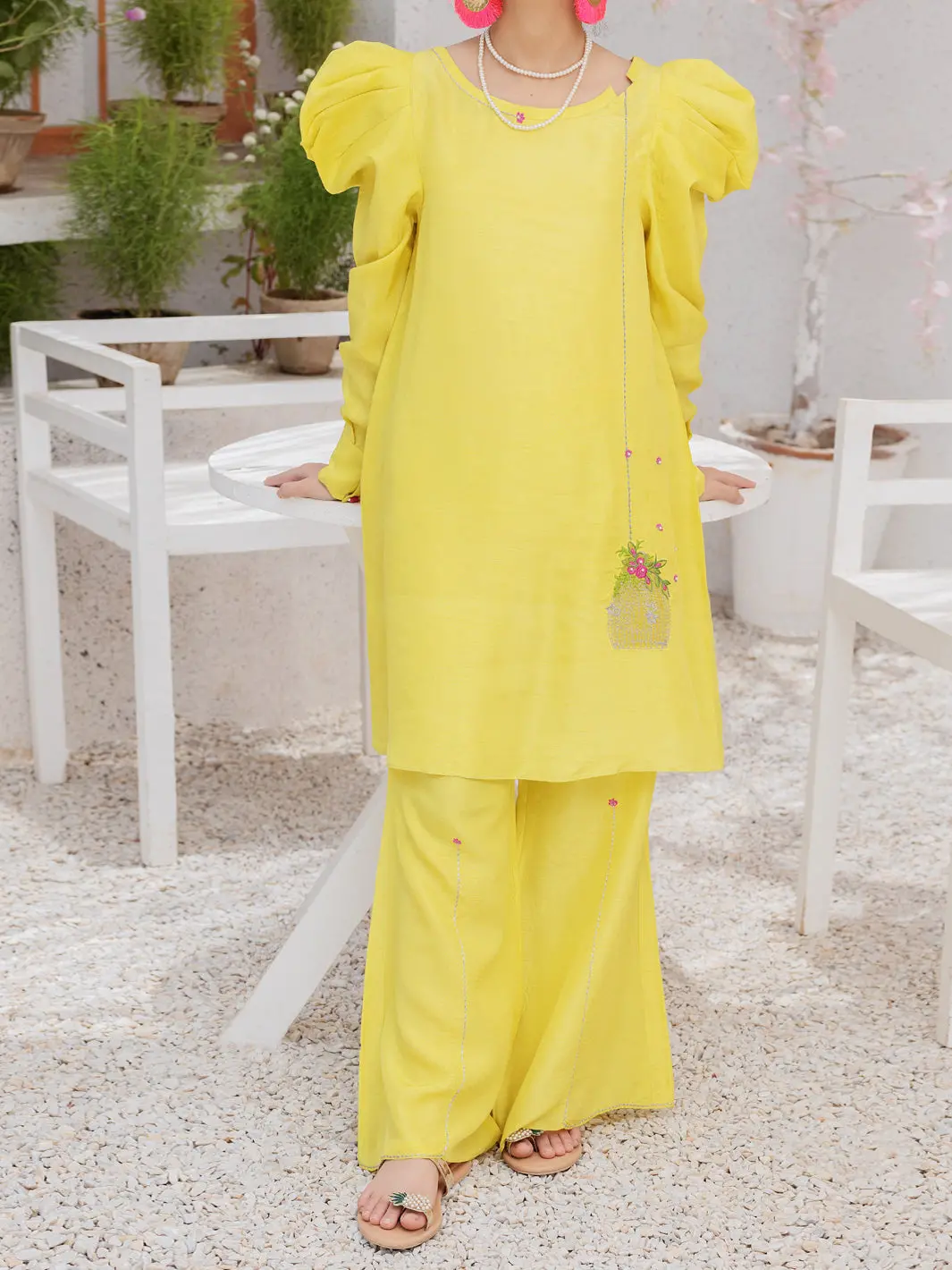 Lemon 2Pc Stitched - Alt-2Ps-Lks-1072 1