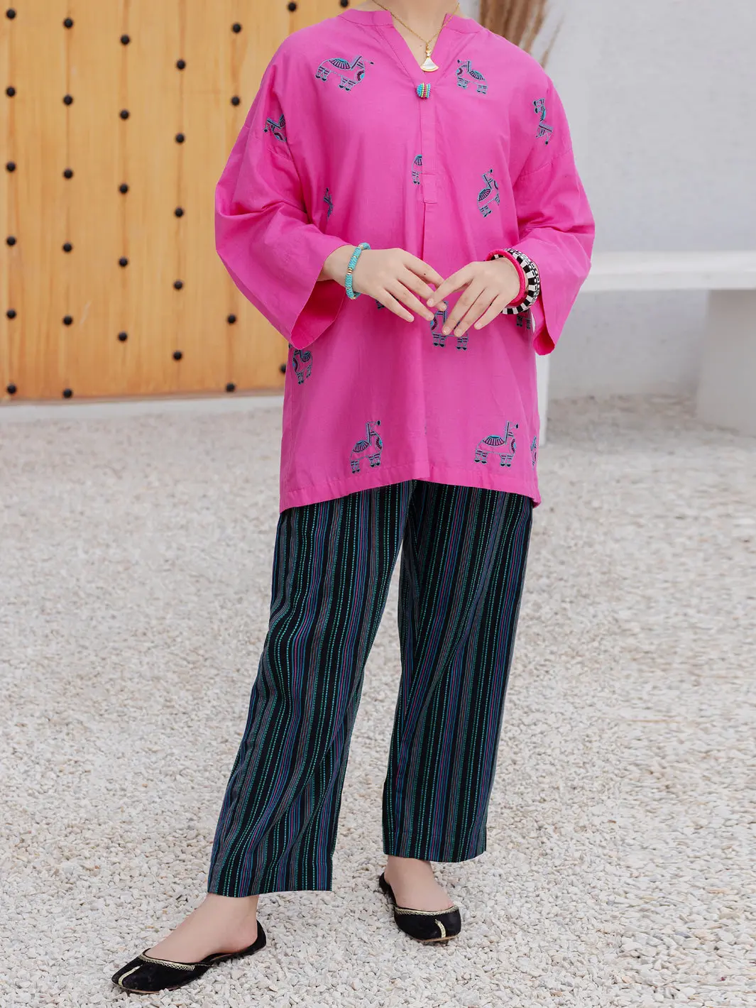Pink 2Pc Stitched - Alt-2Ps-Lks-1081 1