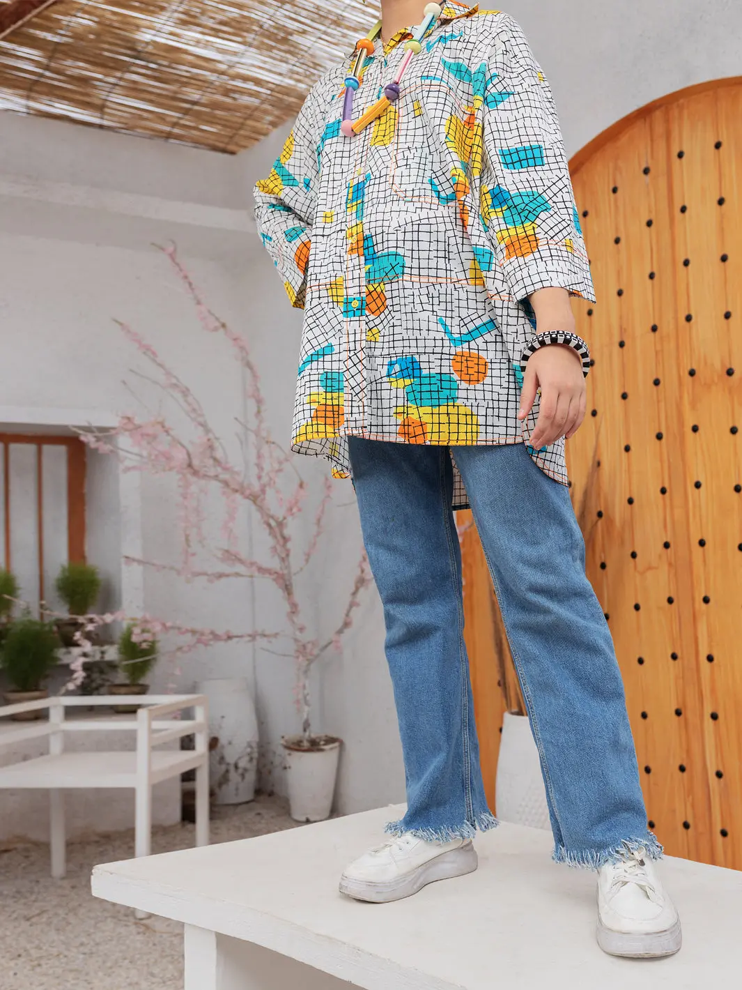 Multicolor Kurti - Alt-Lk-1085 1