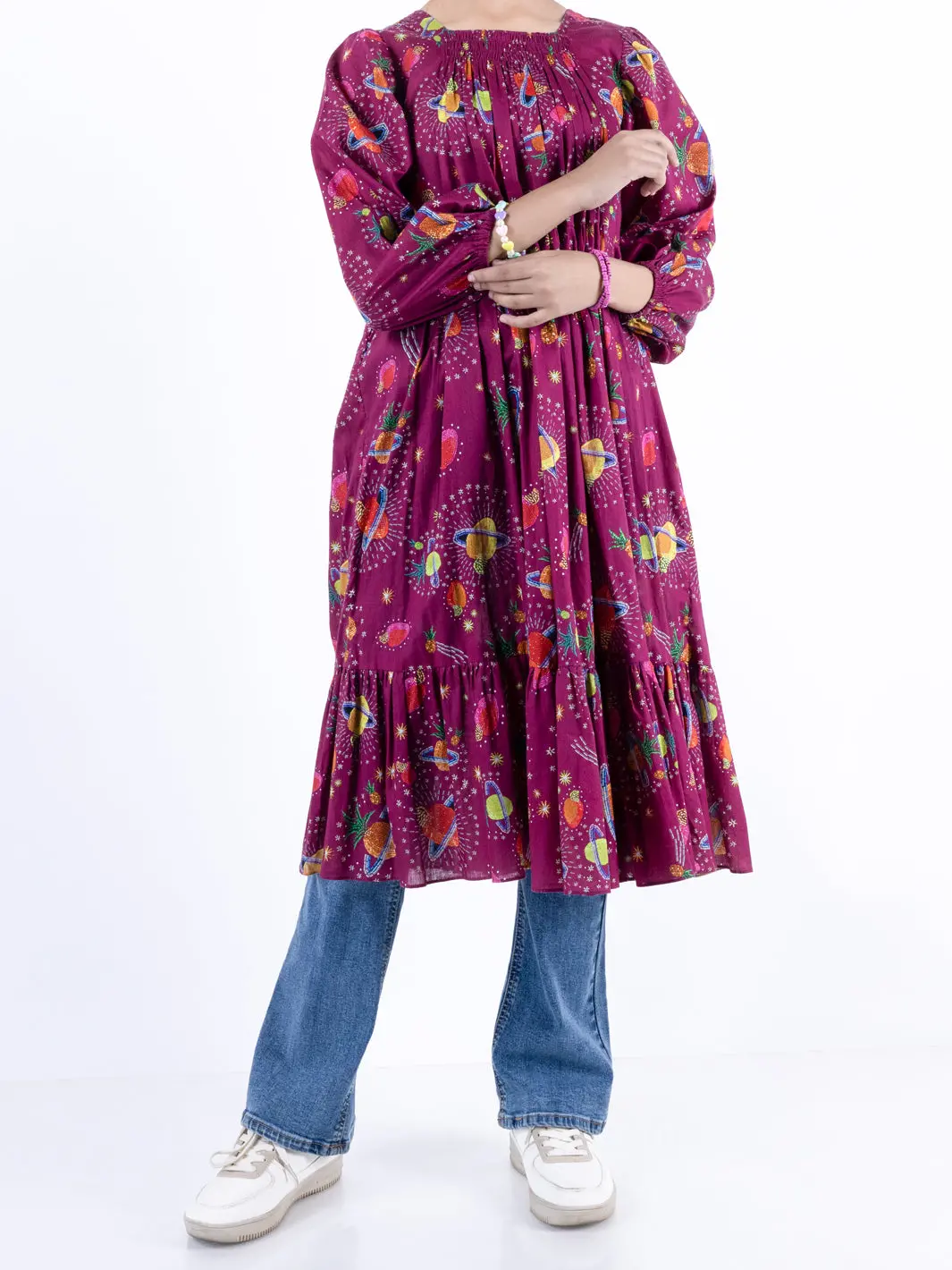 Purple Kurti - Alt-Lk-1095 1