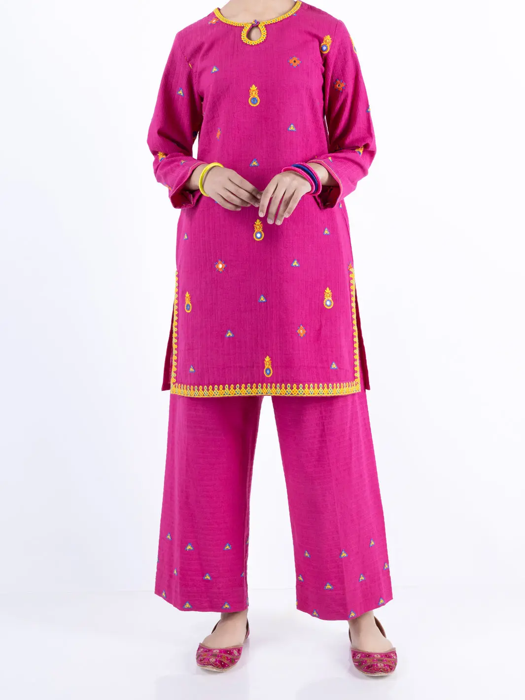 Pink 2Pc Stitched - Alt-2Ps-Lks-1100 1