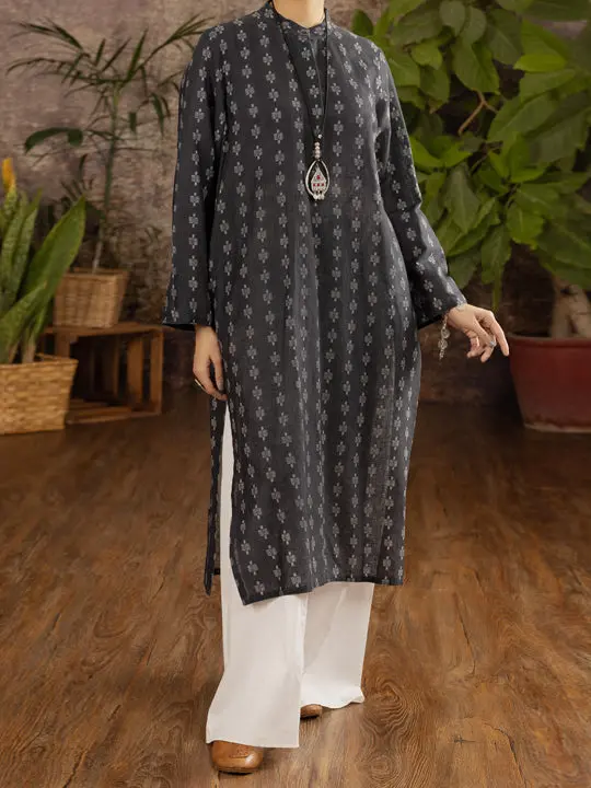 Black Kurti - Alcr-Lk-1106 1