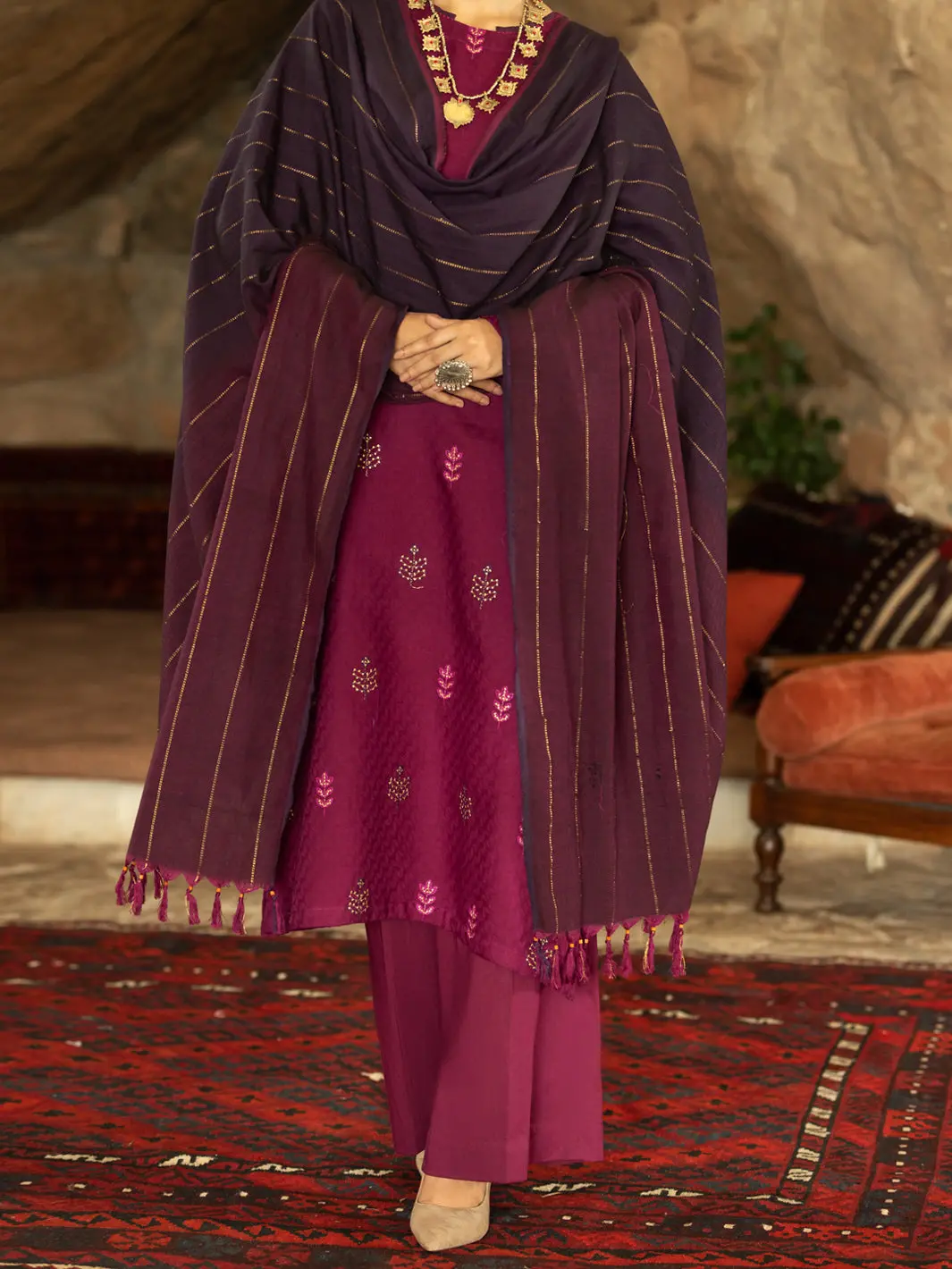 Purple 3Pc Stitched - Awp-3Ps-567 1