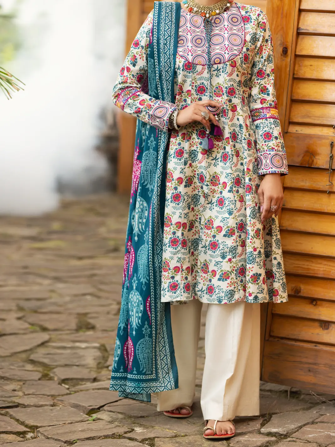Multicolor 2Pc Unstitched - Awp-2Ps-586 1