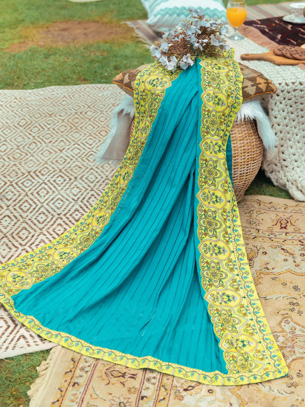 Sea Green Stole - Awp-St-625 1