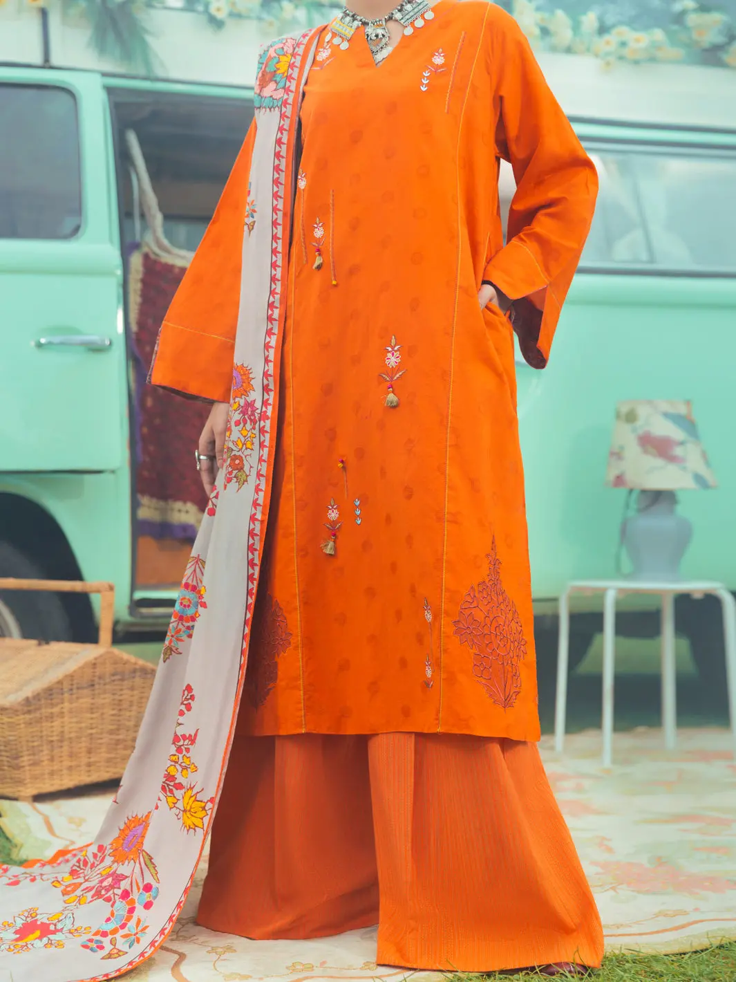 Orange Kurti - Awp-Lk-622 1