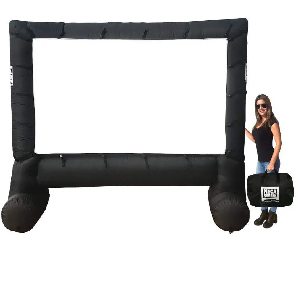 Inflatable Outdoor Blow Up Movie Projector Screen 14 Ft 1