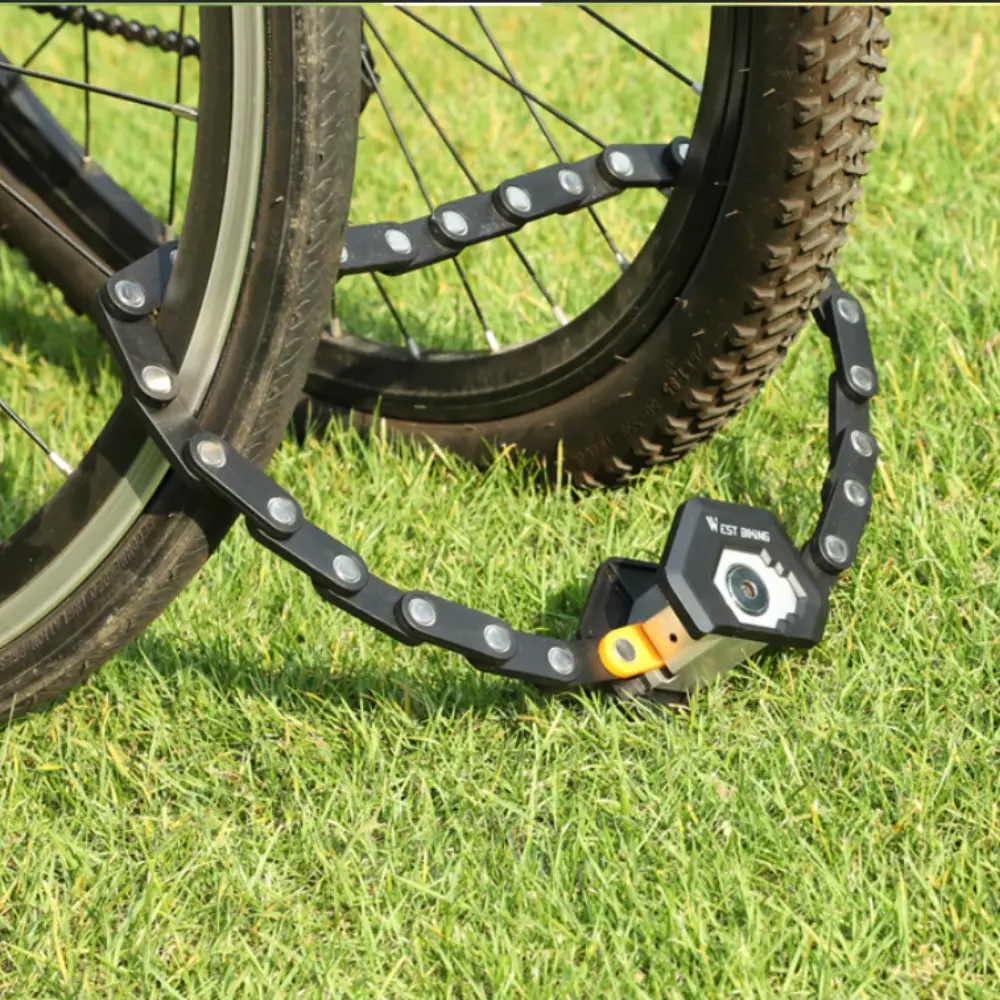 Foldable Bike Chain Cable Lock 1