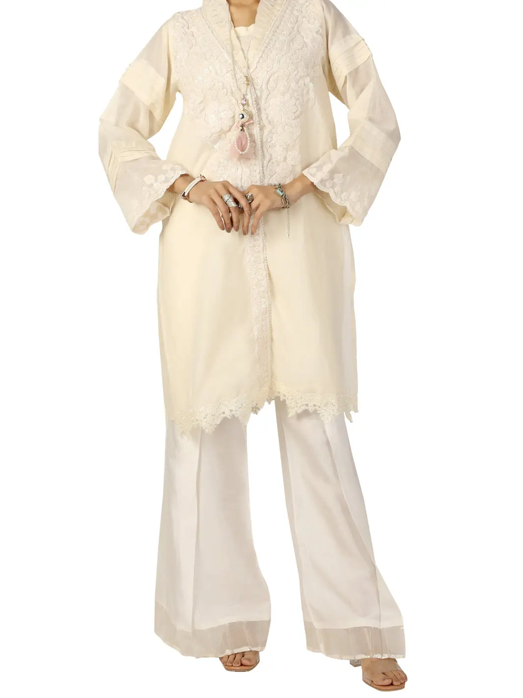 White 2Pc Formal Stitched - Al-2Ps-Ls-280 1
