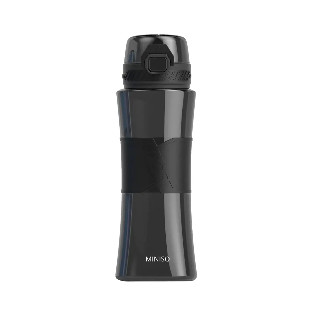Tritan Sports Water Bottle With Flip Cap (510Ml)(Black) 1