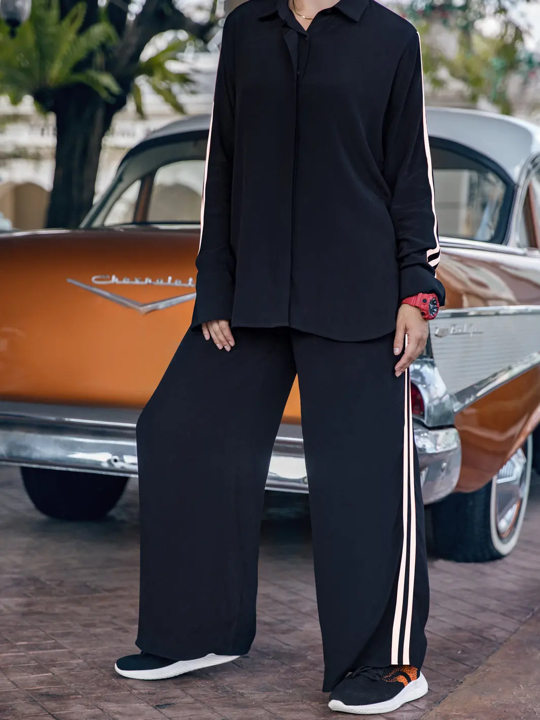 Black 2Pc Stitched - Alp-2Ps-Lks-1334 1