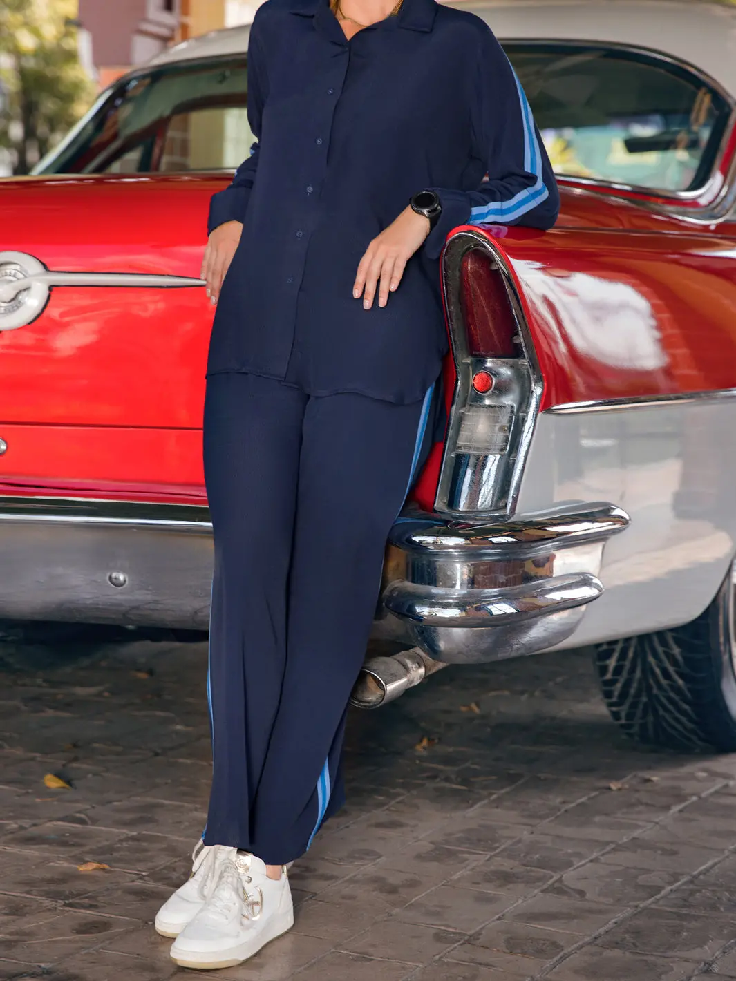 Blue 2Pc Stitched - Alp-2Ps-Lks-1335 1