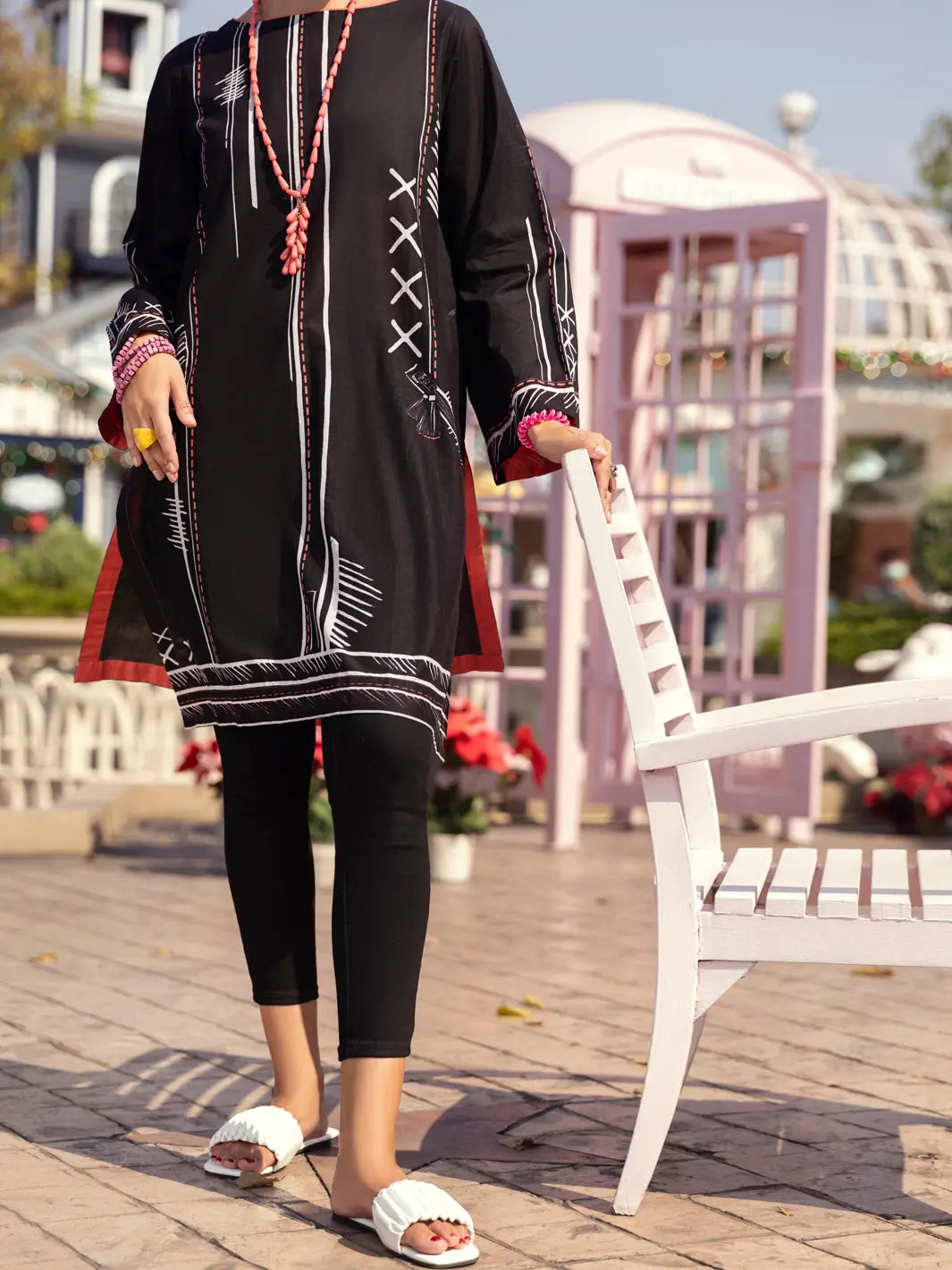 Black Lawn Tunic - Alp-Lk-1338 1