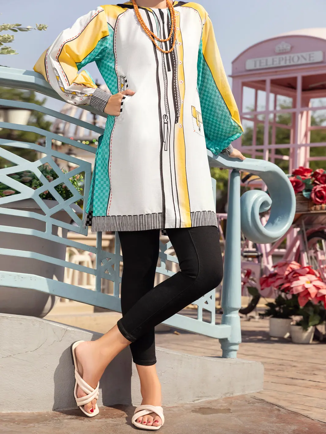 Aqua Lawn Tunic - Alp-Lk-1341 1