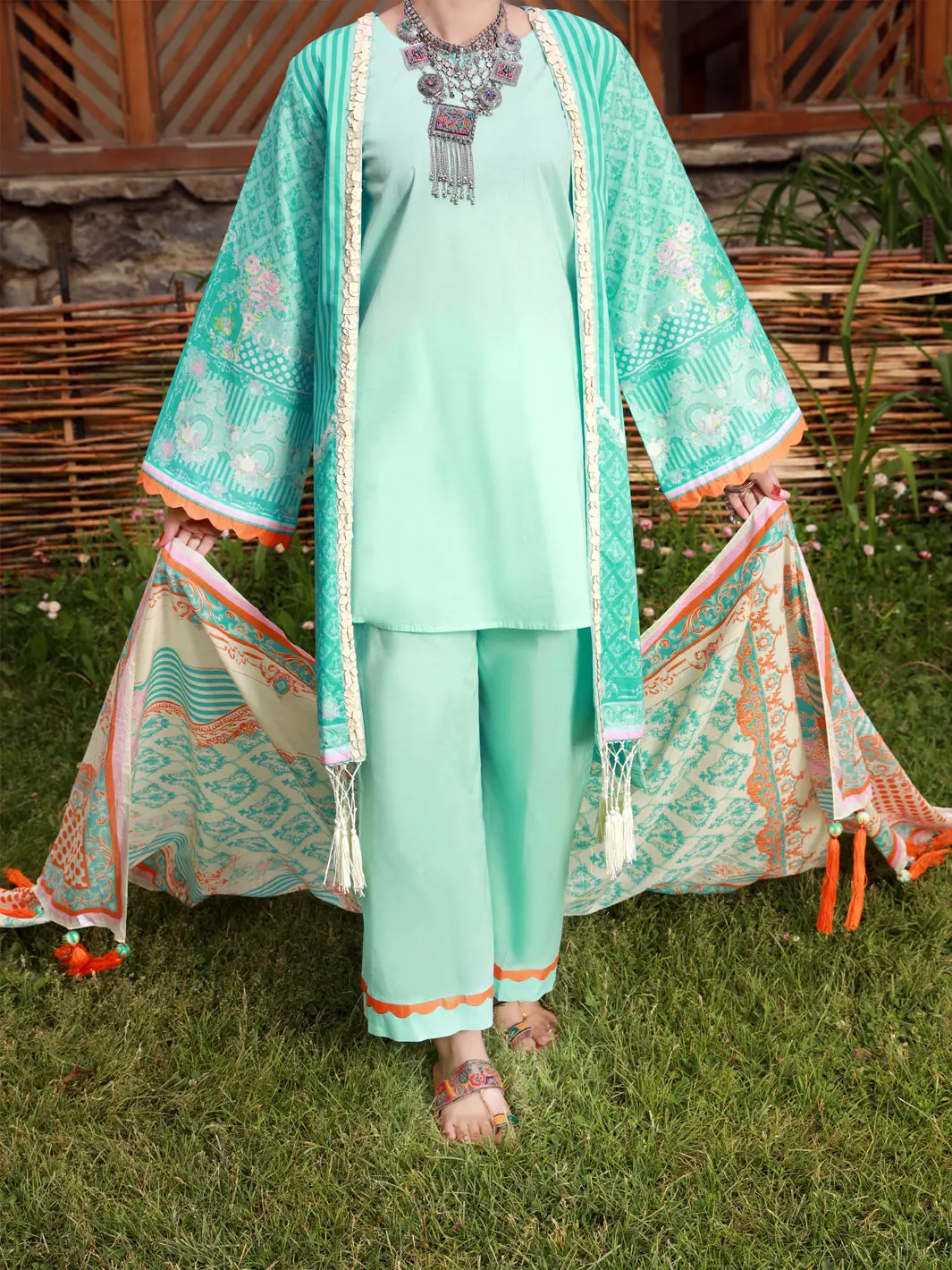 Ferozi Lawn 3Pc Unstitched - Alp-3Ps-1473 1