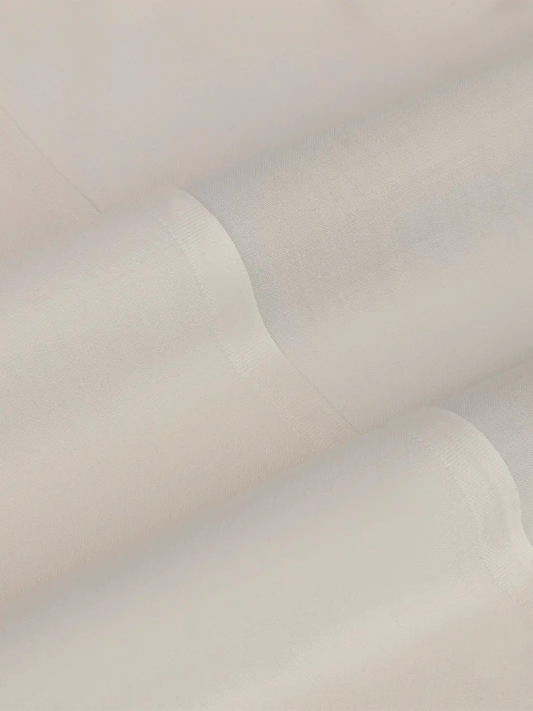 Cream Blended Unstitched Fabric - Al-Un-Jhr-15054 1
