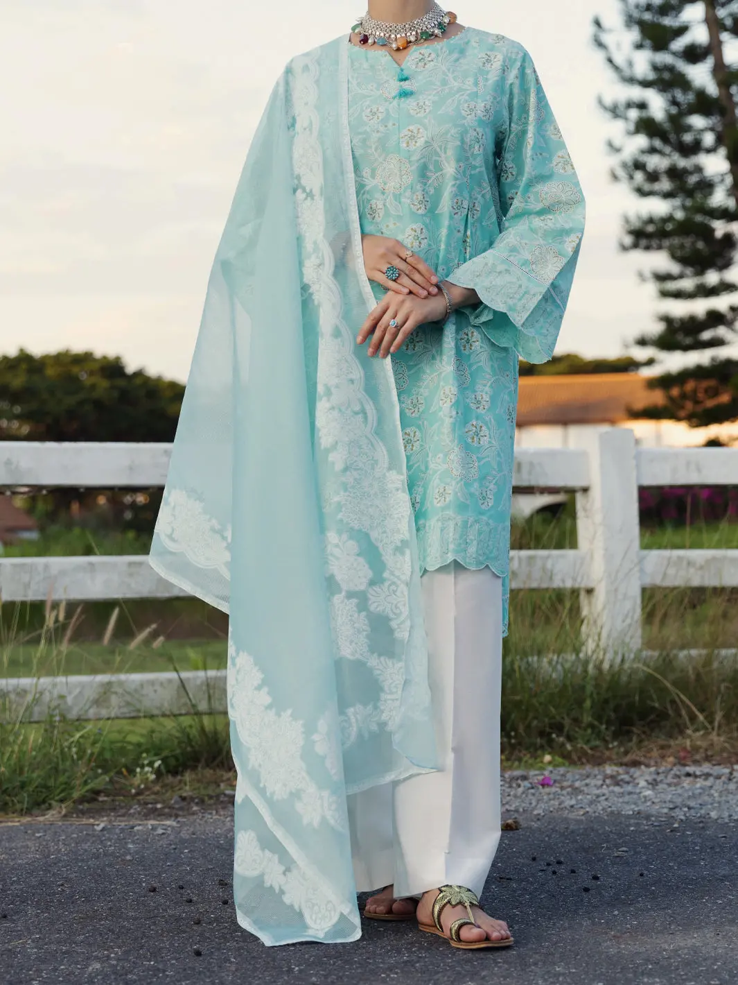 Ferozi 3Pc Stitched - Alp-3Ps-1506 1