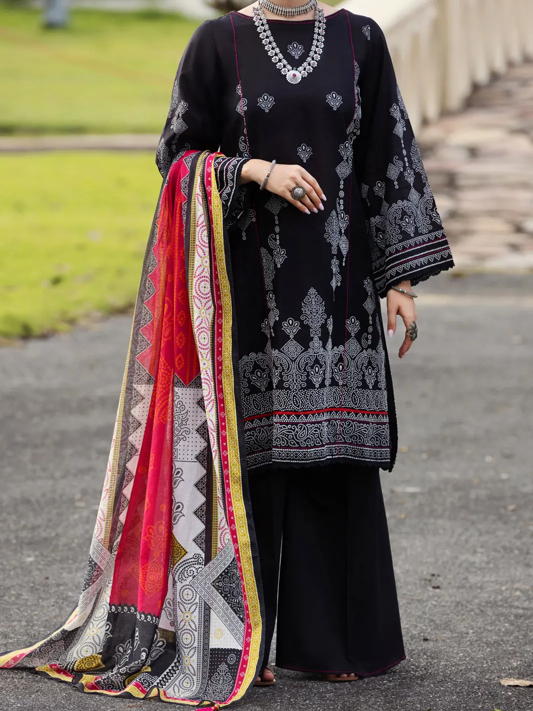 Black 3Pc Stitched - Alp-3Ps-1512 1