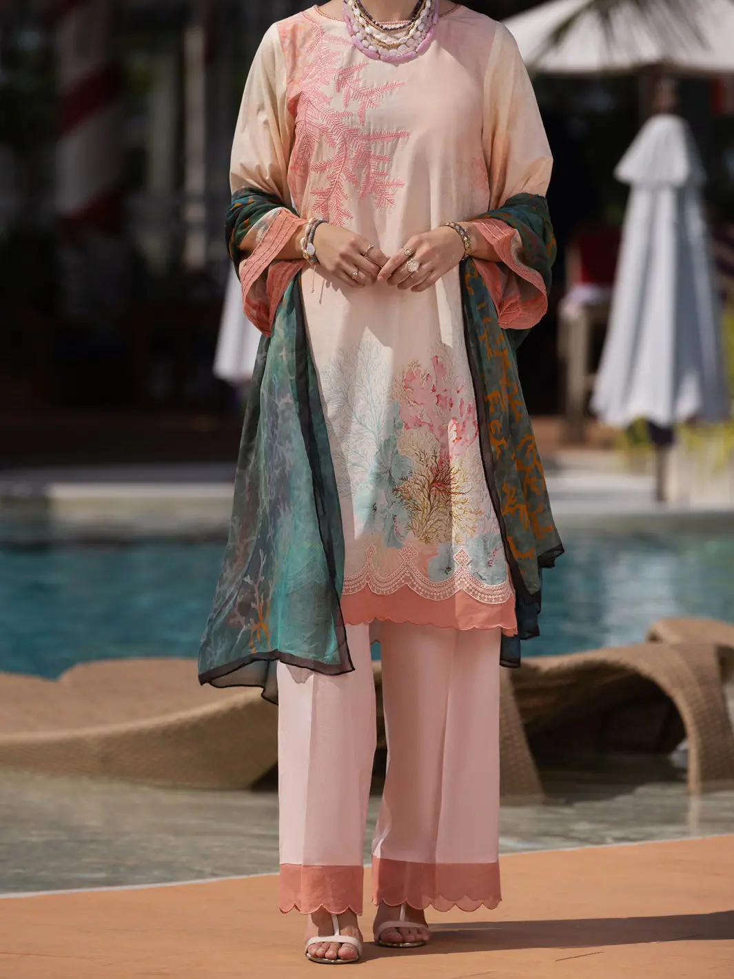 Light Pink 3Pc Stitched - Alp-3Ps-1516 1