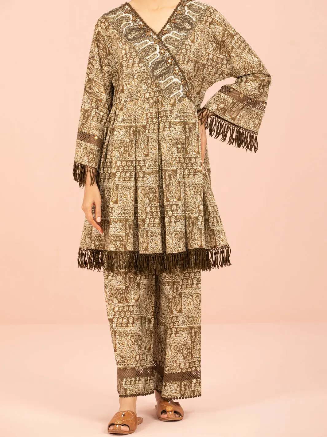 Mehndi Lawn 2Pc Unstitched - Alp-2Ps-1563 1