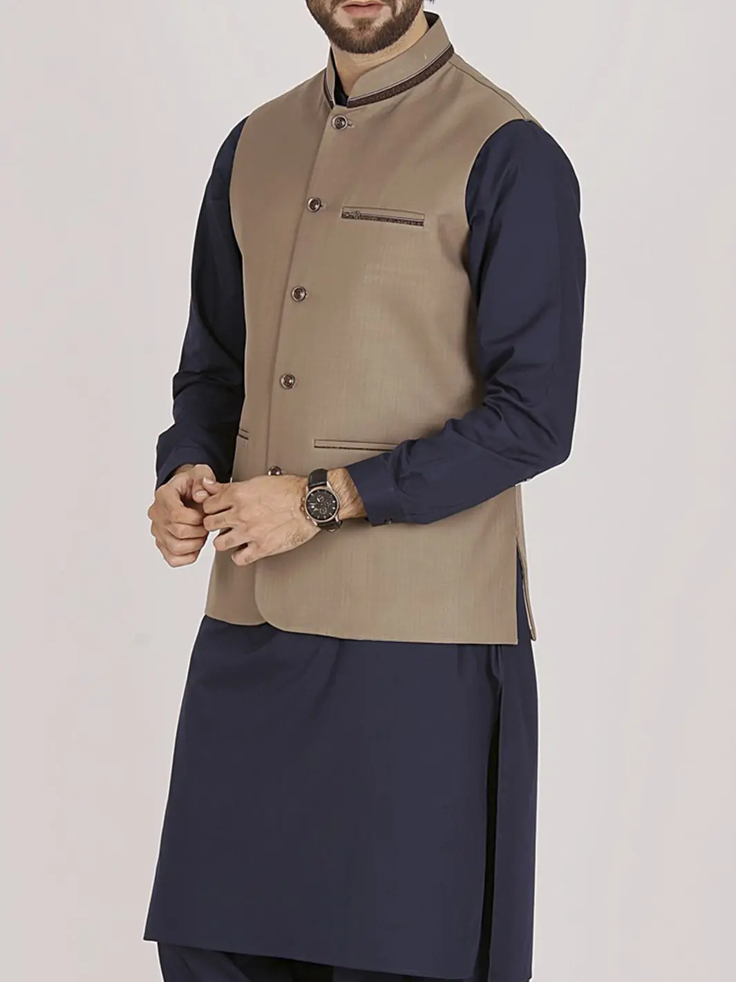 Blended Waistcoat - Wc-163-125 1