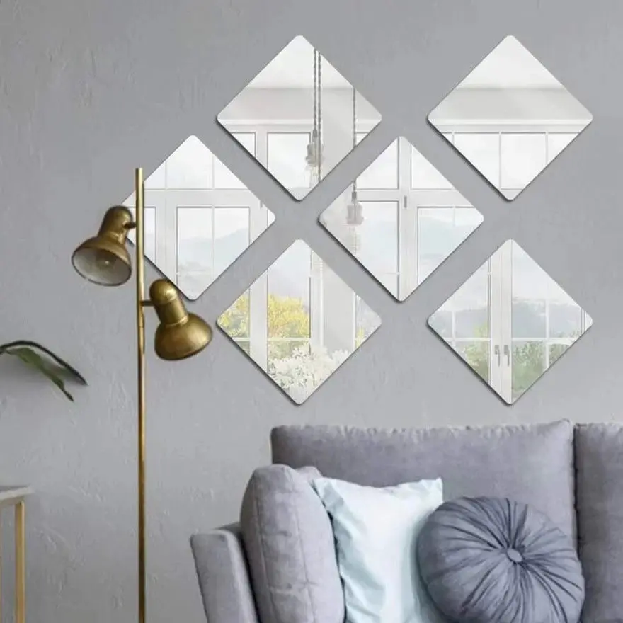 3D Crystals Acrylic Mirrors 1