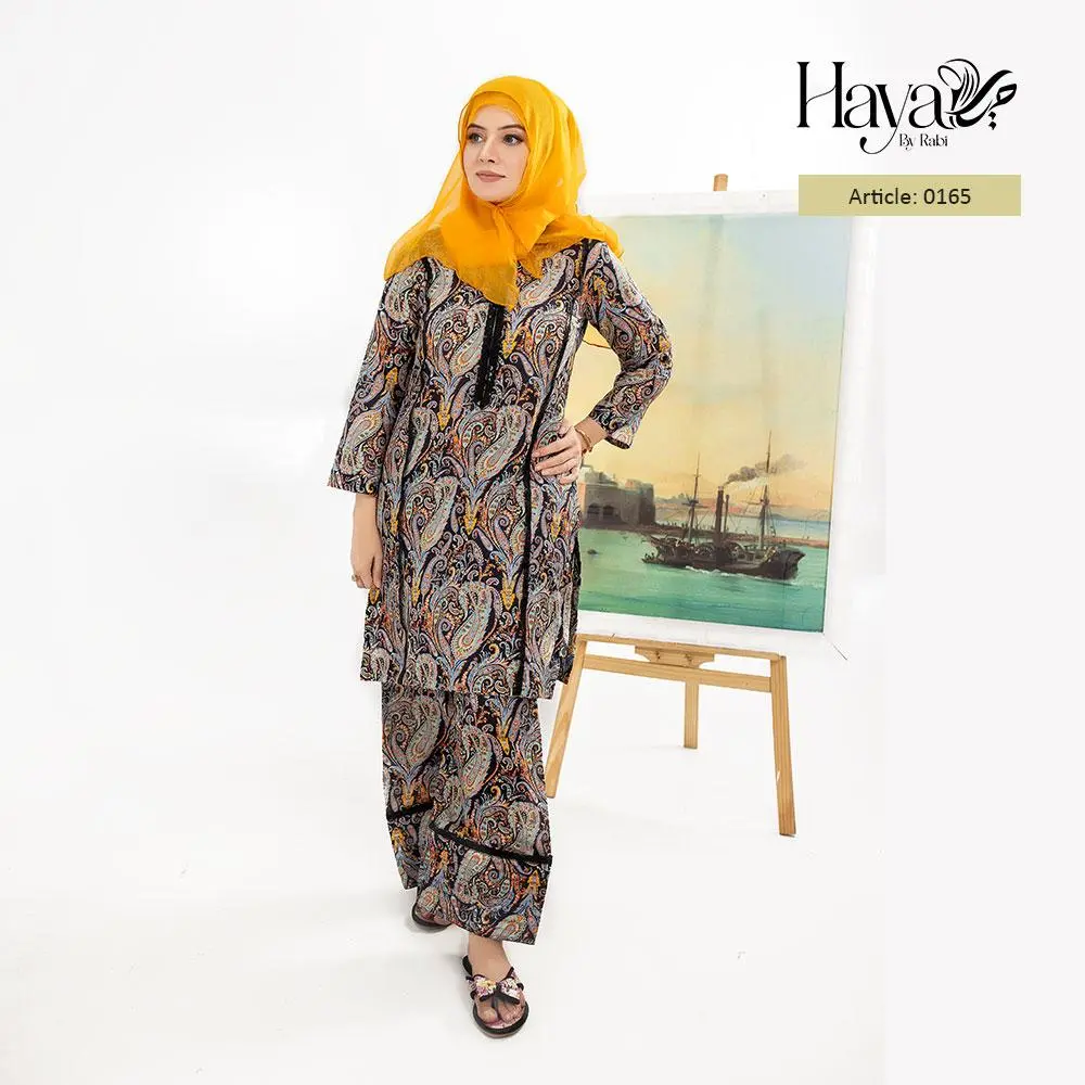 Printed Lawn Suit 4M 1