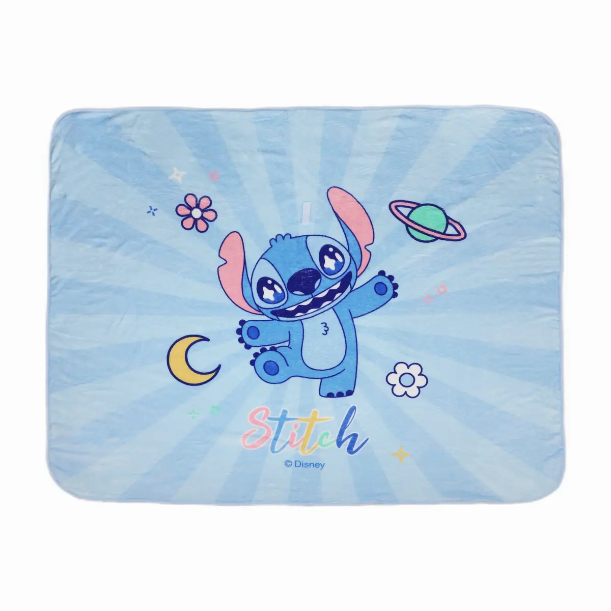 Disney Stitch Dinner Party Collection Larger Printed Throw Blanket 1