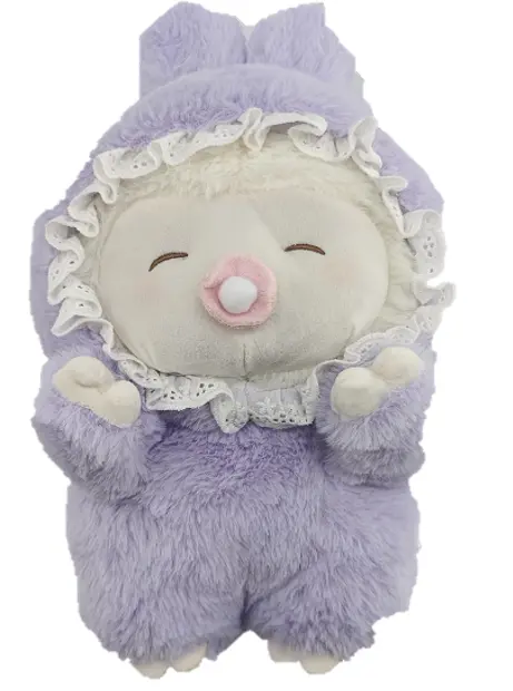 Mini Family - 11In. Baby Sheep Plush Toy(Purple Cici) 1